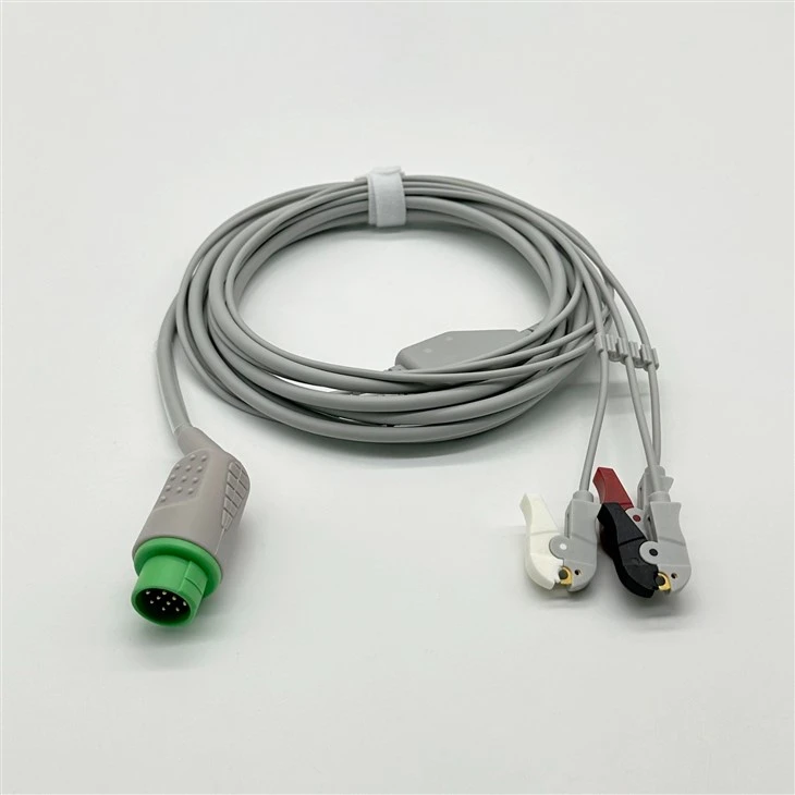 BIOLIGHT 12-Pin 3-Lead ECG/EKG Cable factory