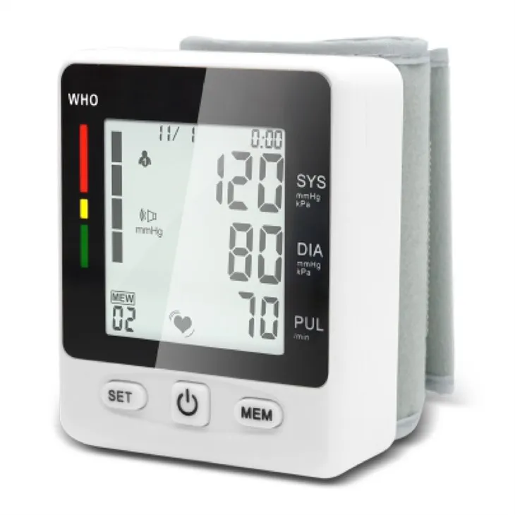 Zapestni elektronski monitor krvnega tlaka TK-W201 Polnilno